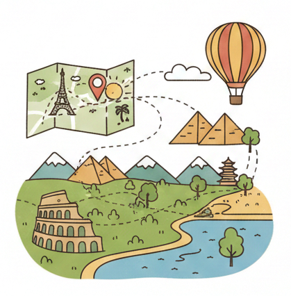 Illustration aventure